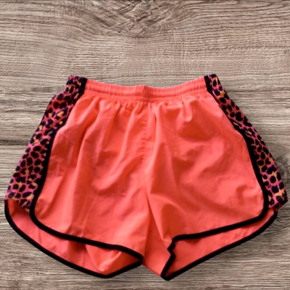Victoria’s Secret PINK pink leopard print built-in brief shorts XS
